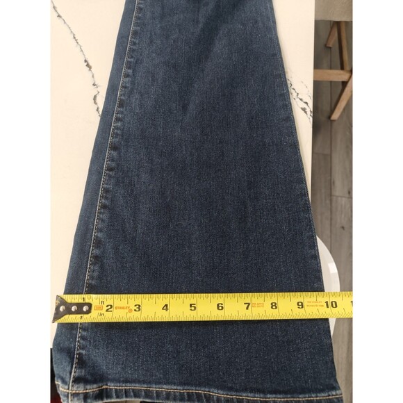 AG Adriano Goldschmied The Angel Jeans Womens 32R Blue Bootcut Flare Denim USA - Picture 3 of 14